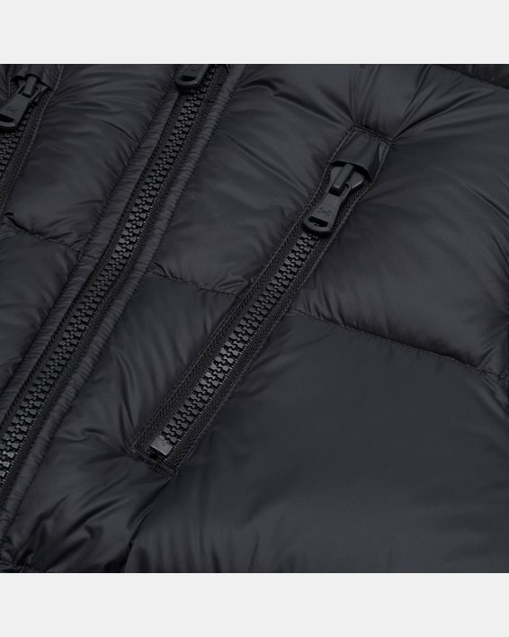 Men's ColdGear® Infrared Down Vest, Black, pdpMainDesktop image number 4
